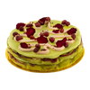 MATCHA CHERRY - SMALL (6 Inch • 2 layer • serves 4) With CandlesProduct Image of Cake or Cake Kit