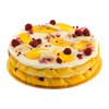 LEMON RASPBERRY - SMALL (6 Inch • 2 layer • serves 4) Gluten FreeProduct Image of Cake or Cake Kit